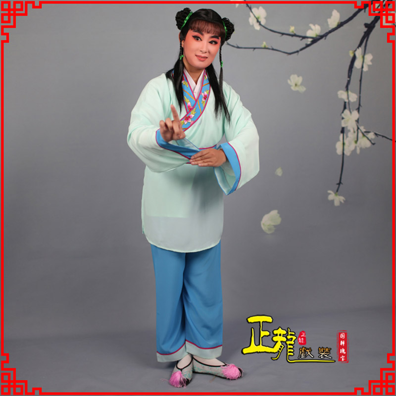 广州歌仔戏童生小孩影视银心四九服 书童衣